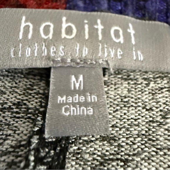 Habitat | Multicolor Abstract Sweater | Sz M - Picture 5 of 7